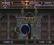 une photo d'Ã©cran de Castlevania - The Adventure Rebirth sur Virtual Console WII